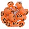 20LED Halloween Kürbis Lichterkette 3 Meter Dual-Modus Dekorative Lichterkette für Festival