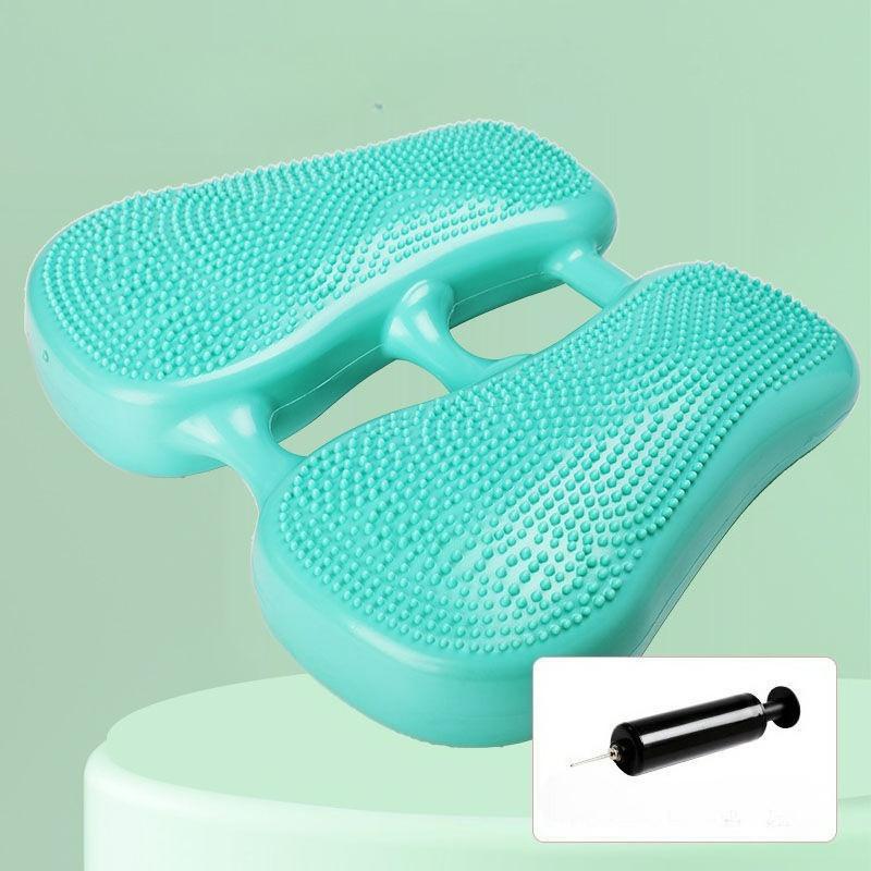 Stepper Maschine Heim Multi-Funktional Stationäres Training Fußpedal Fitnessgeräte Leise Indoor Balance Aufblasbares Polster