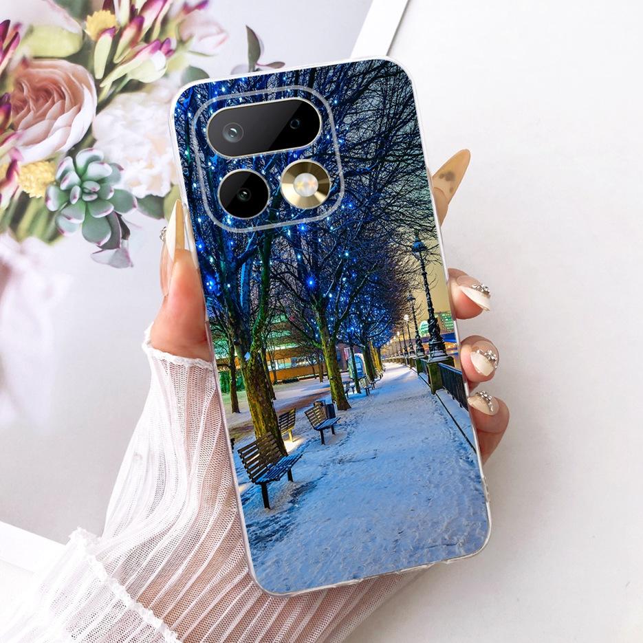 For Realme 16 Pro Plus Case RMX5131 Cute Cat Peacock Painted Cover Soft Slim Phone Case For Realme 16 Pro Realme16 Pro+ 5G Shell