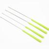 5PCS Crochet Hooks for Hair Braiding Carpet Making and DIY Craft, Plastic Handle Crochet Needle