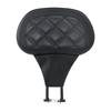 Motorcycles Front Driver Rider Seat Backrest Pad Adjustable For Harley Davidson Touring Road King Street Electra Glide 2009-2025