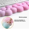 Soft Ergonomic Cloud Mouse Wrist Rest Silicone Pad Rest Desk Wrist Support Ergonomic Mouse Pad For Extended Computer