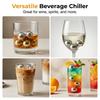 25mm Stainless Steel Ice Cubes Ball Reusable Whiskey Stones Set New Spherical Steel Ice Cubes