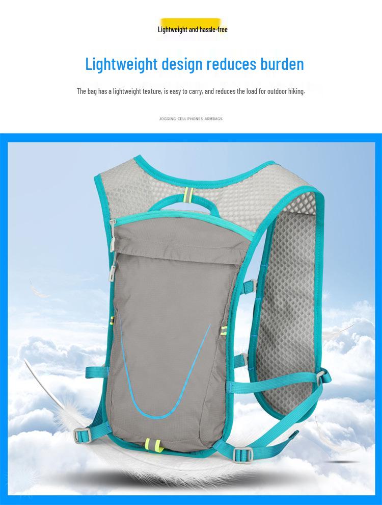 Lightweight Multifunctional Backpack for Cycling, Running, Hiking, and Mountaineering