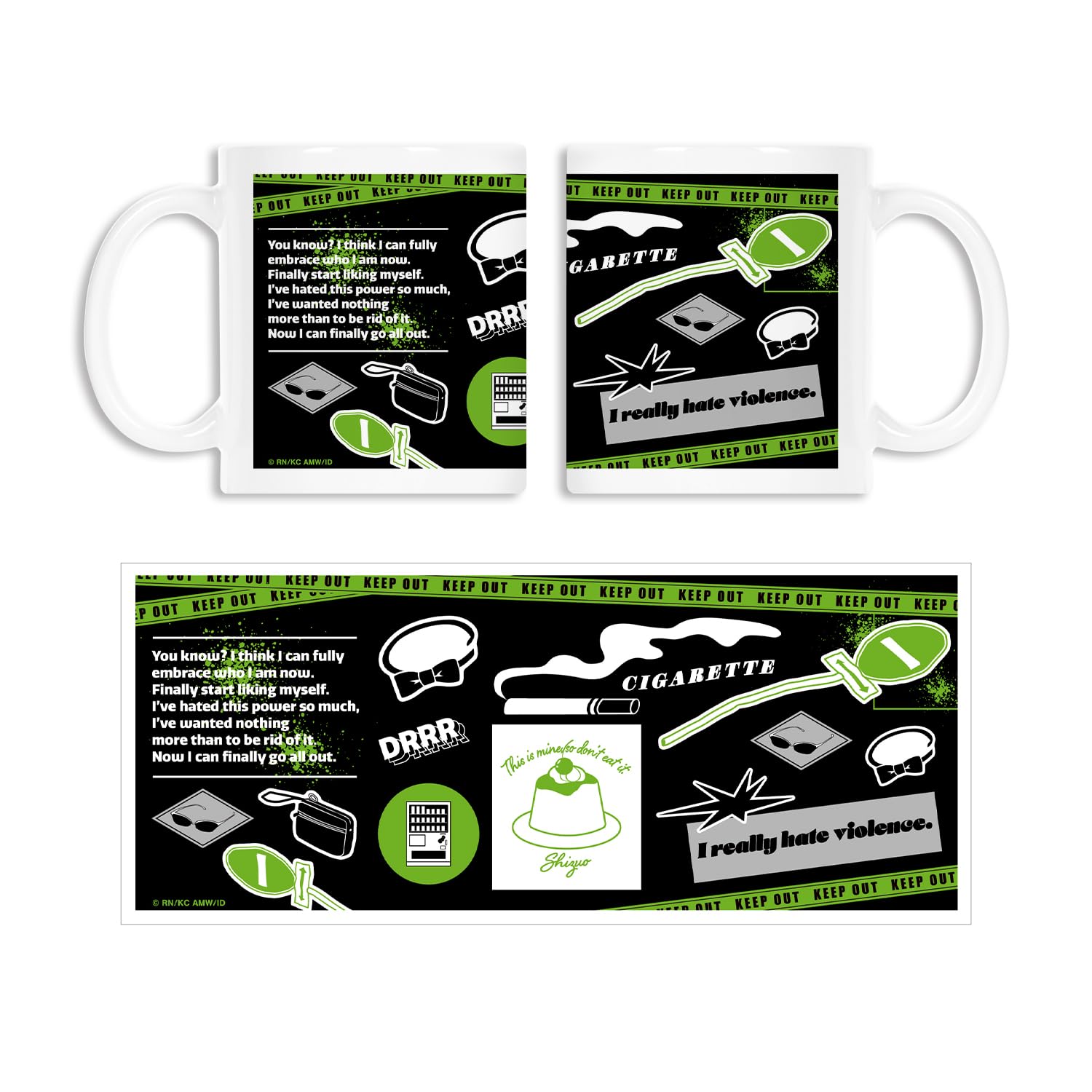 

TV Anime x Shizuo Heiwajima ar Unity Motif Mug Durarara!! 2