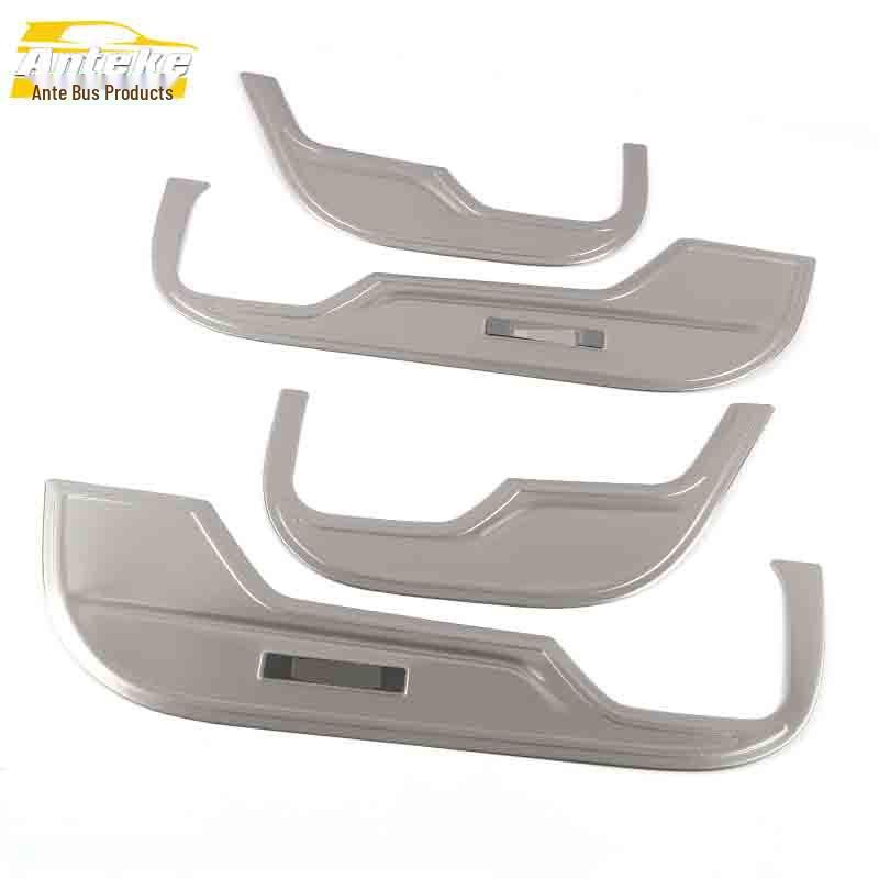 Compatible with 20 ICON Models: Stainless Steel Car Door Anti-Kick Panel & Armrest Box Decorative Sticker Accessories.