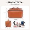 Reise-Make-up-Tasche, Kosmetiktaschen mit großer Kapazität für Damen, Wasserdichte tragbare Tasche zum Aufklappen, Kulturbeutel, Make-up -GSL