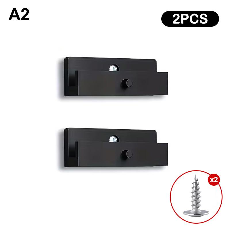 Retro Vinyl Record Display Stand With Album Cover Wall Mount - For, Music Studio, Record Store Decor - Space-Saving