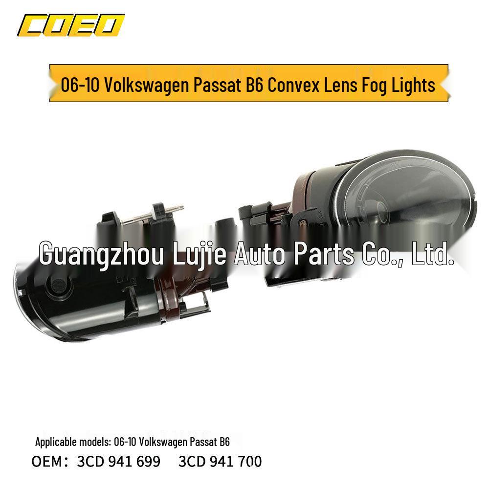 Compatible Volkswagen Passat B6 (06-10) Convex Fog Light Bar Mirrors 3CD 941 699/700