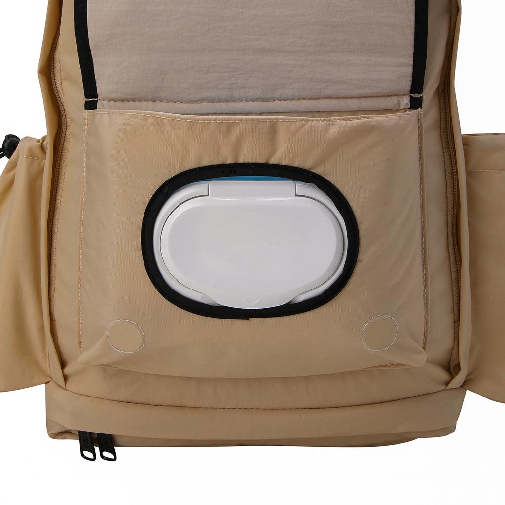 Snillostitch Daily Backpack Beige