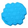 19 Holes Bee Honeycomb Shaped Fondant Moulds Cake Cupcake Decorating Tool Silicone Chocolate Mold Candy Mould Soap Molds