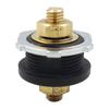 Truck Car Camping RV Truck Boat Feed Thru Panel Battery Terminal Connector 3/8 Inch Stud Bulkhead Brass Replacement Part