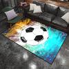 Football & Soccer Rugs for Boys Bedroom - Sports Rugs for Boys Bedroom Living Room Playroom Sports Carpet for Kids Soccer Room
