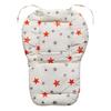 Chair Cushion Foldable Protector Cotton Star Print Stroller Chair Liner Mat for Baby