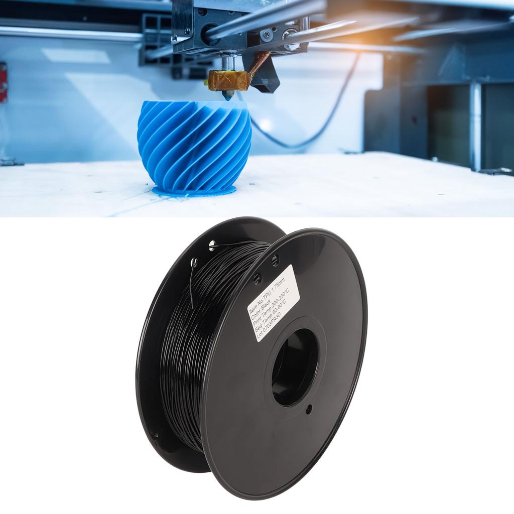 Filament TPU 1,75 mm 95A Elastyczny Wysokiej Prędkości 8 kg 1,8 funta Zatykanie Filament do Drukarki 3D dla Większości Drukarek
