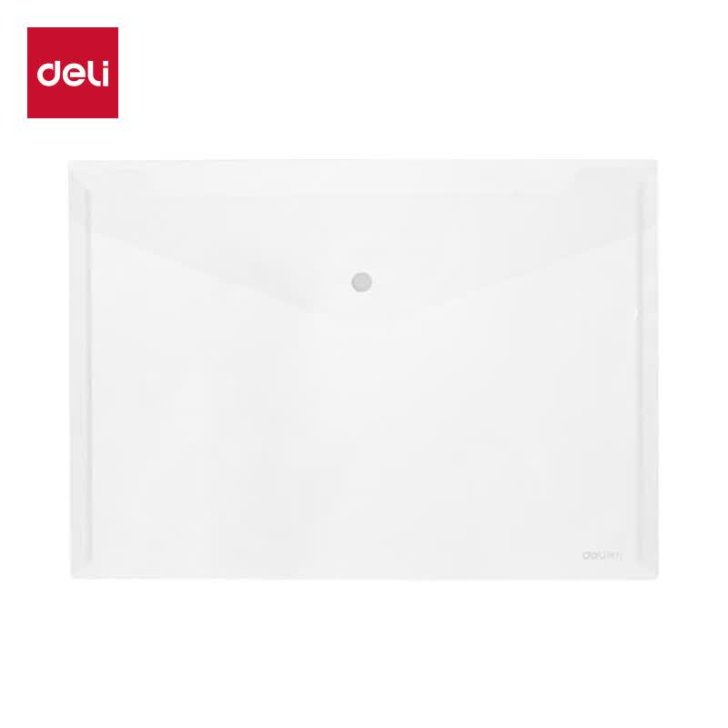 Deli A4 Transparent Document Bag (20-Pack)