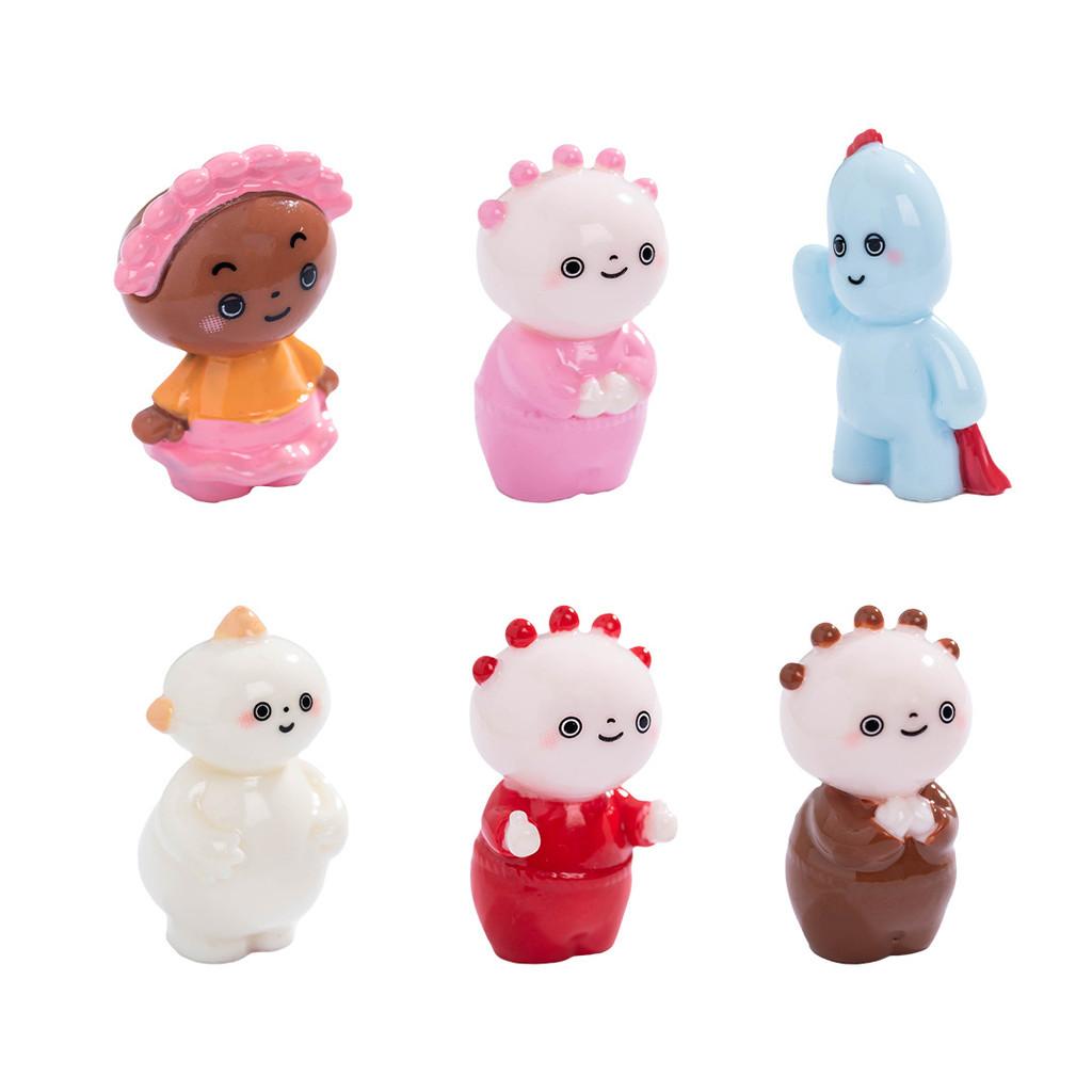In The Night Garden Micro Landscape Creative Cute Garden Baby Doll Resin Decor For Desktop And Car