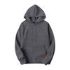 Men's Color Hooded Pullover Long Sleeve With Pockets Casual Sports Sweatshirt