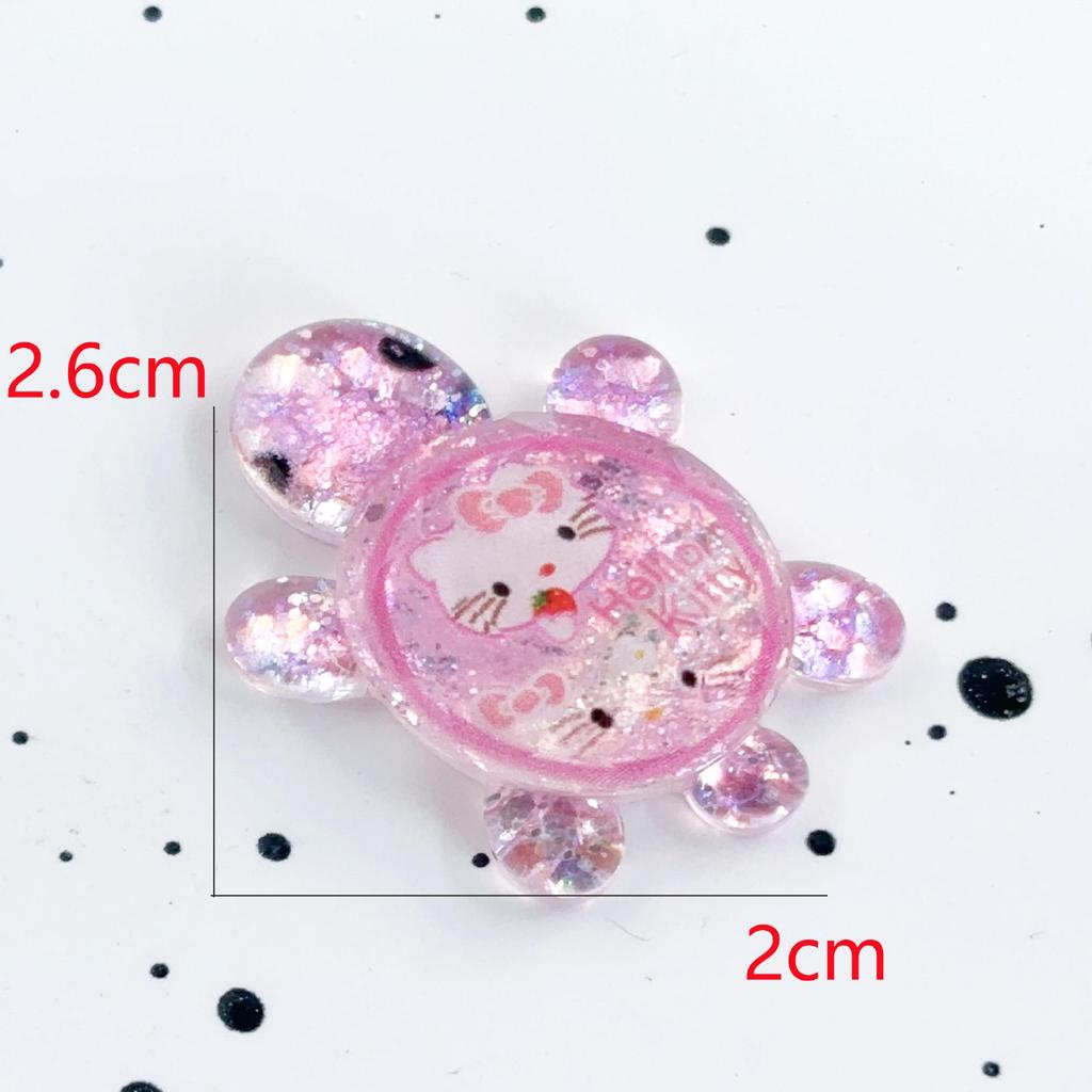 Flashing Resin Luminous Turtle Ornaments - Large & Small DIY Accessories