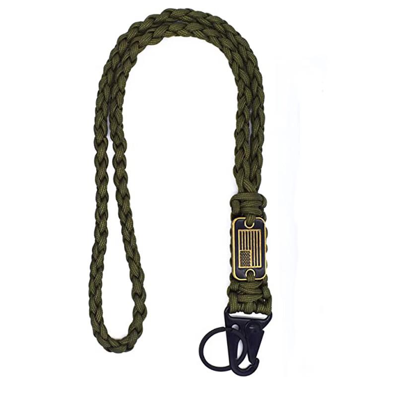Brangdy Multi-functional Heavy-Duty Braided Paracord Lanyard