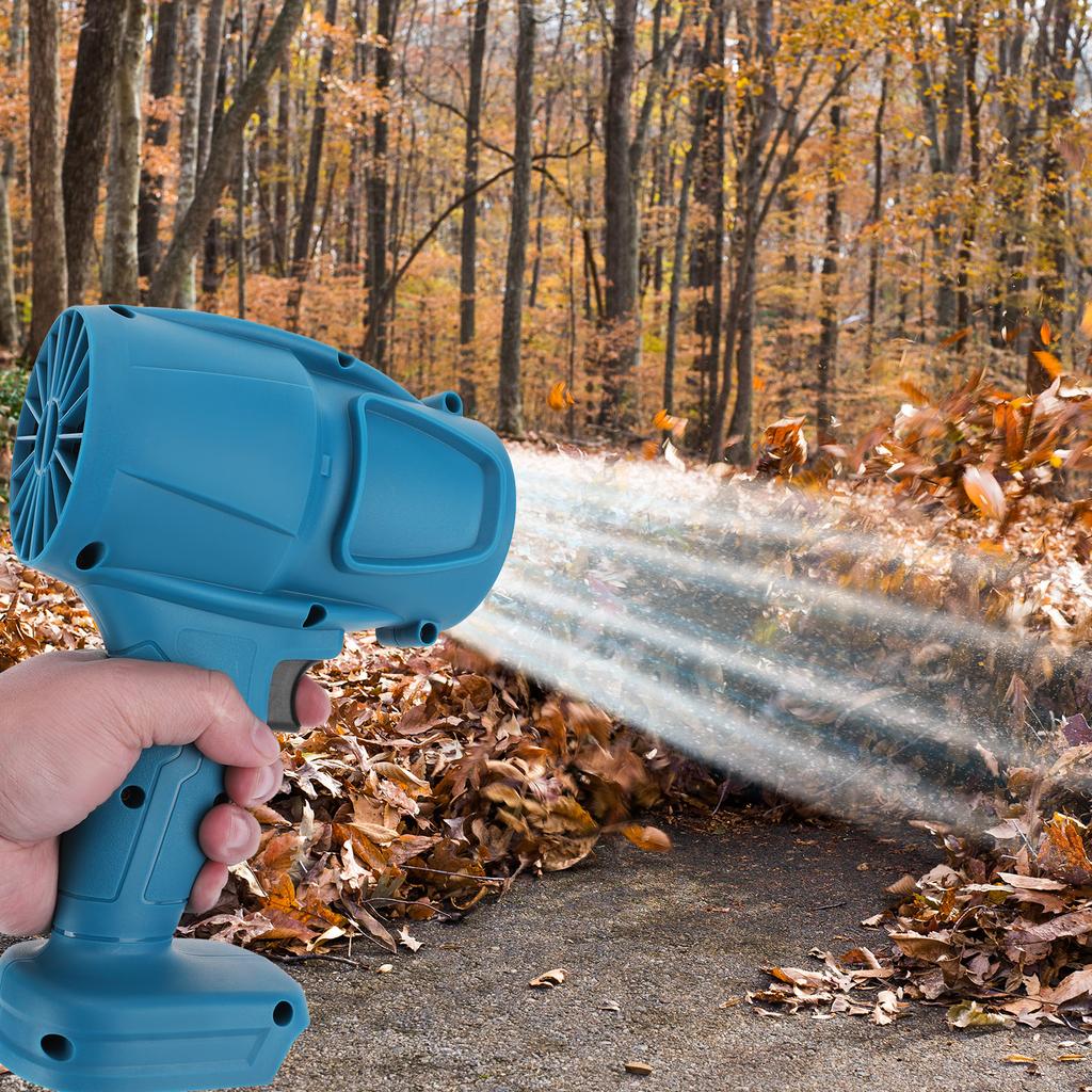 Wireless Strong Wind Air Blower for Makita 18V Battery(No Battery) Dust Blower Mini Jet Dry Blower Fan for Keyboard Car Camping