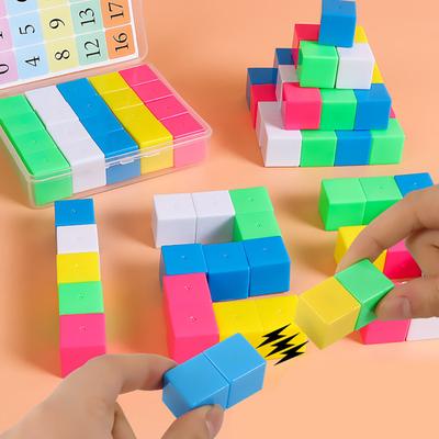 Jouet de bloc de construction magnétique pour tout-petits, Rotation à 360 degrés, bord arrondi, sans bavure, jouet magnétique sensoriel éducatif pour enfants