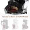 2PCS Easy Cleaning Filter Cup Accessory Plastic Texture Suitable for Coffee Makers with Simple Assembly and Portability