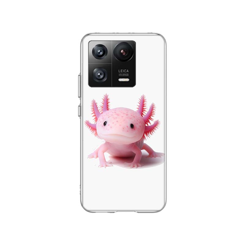 Smiling Salamander Phone Case For Xiaomi Poco F7 Ultra X7 X6 M8 M7 M6 M4 M3 Pro X4 Mi 15 15T 14 14T 12T 12S 10T Pro 12 11 Lite C