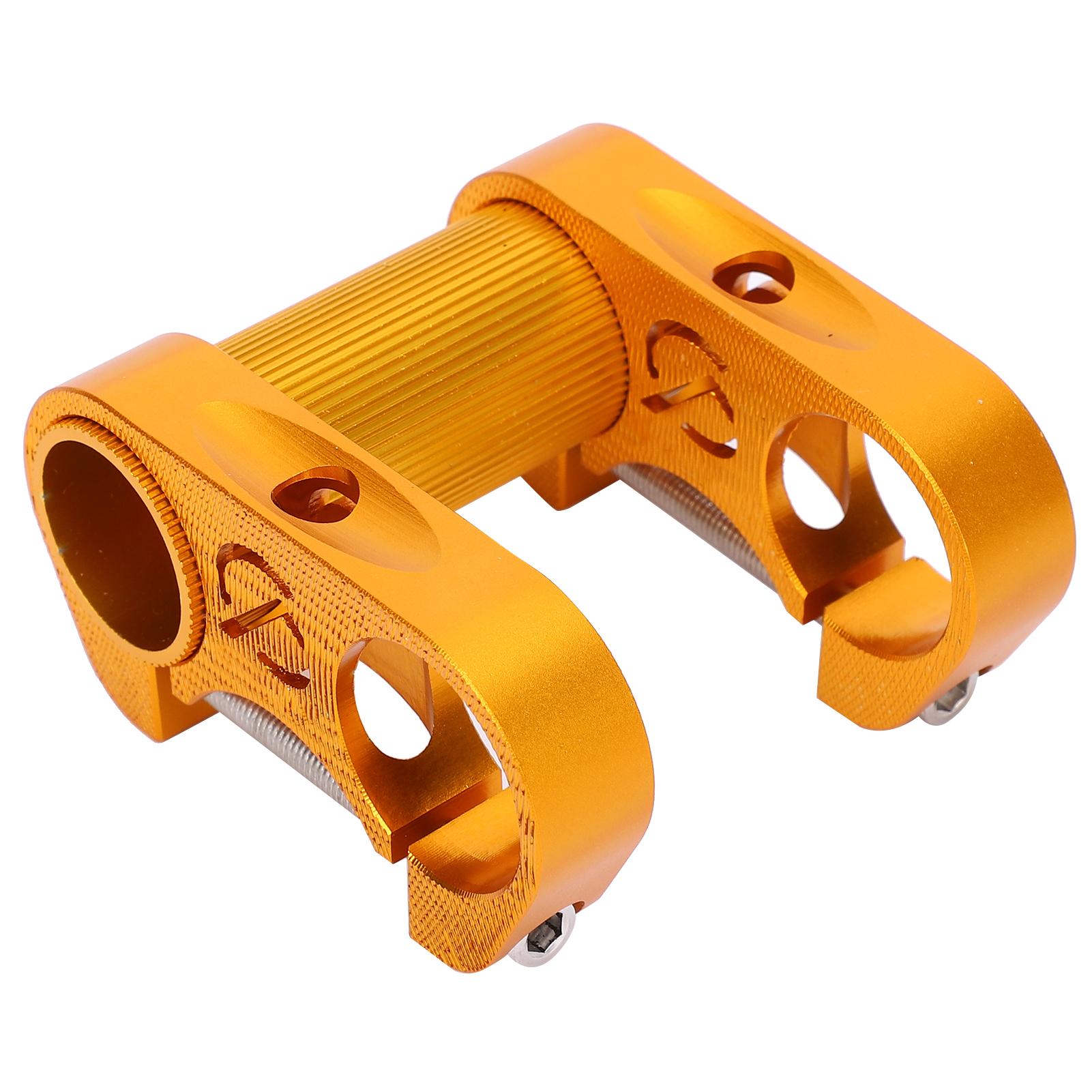 Складной Велосипедный Руль 25.4MM Вынос Алюминиевый Сплав Полый SP8 Модифицированный Двойной ВыносЗолотой