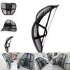 Massage Vent Mesh Lumbar Lower Back Brace Support Car Seat Chair Cushion Pad