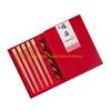 92MF Modern Wooden Chopsticks and Rest Set Natural Finish Tableware For Family Dining