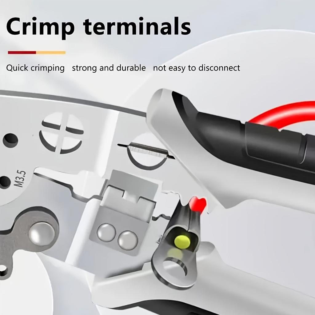 12 In 1 Wire Stripper Multifunctional Cutting Pliers Tool Used For Appliance Repair,Electrician Wire Cutting,Crimping,Winding
