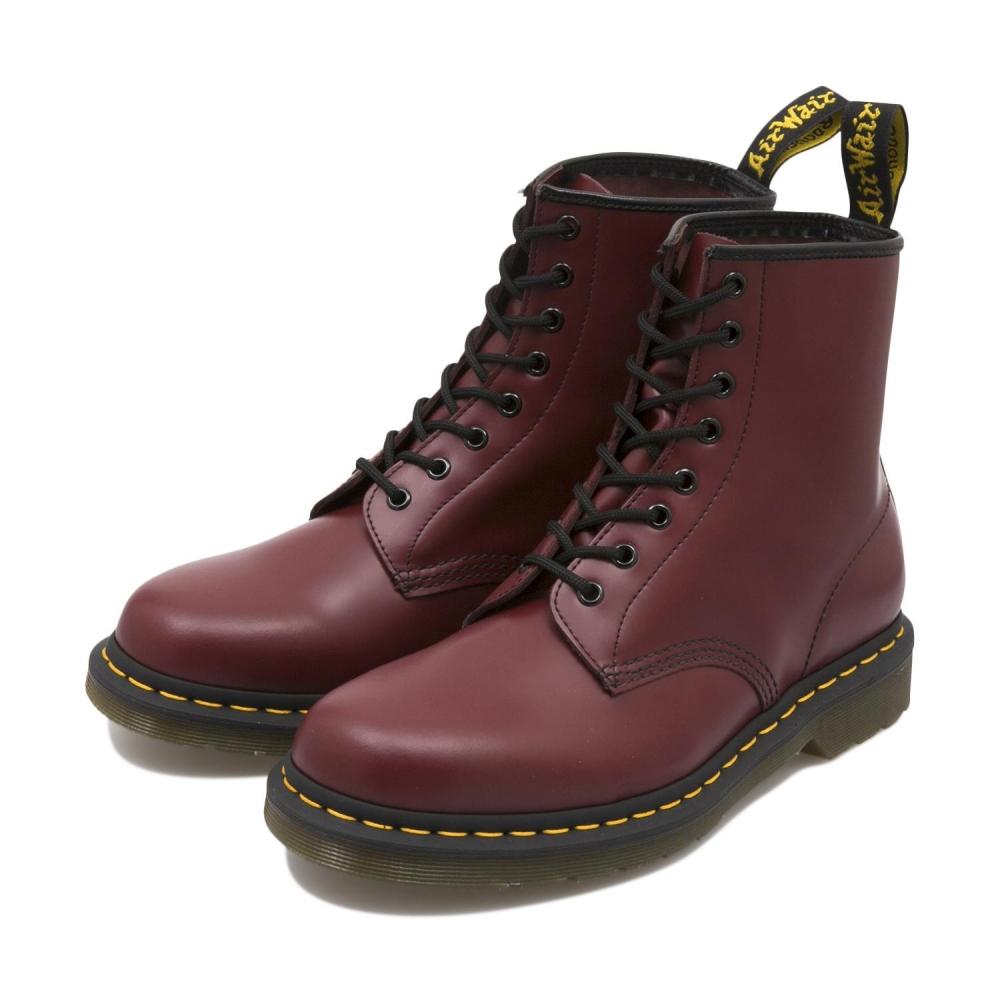Dr.martens 1460z Dmc 8-oczkowe Buty 11822600 Wiśniowy Czerwony