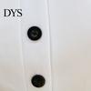 Waist Dress Women's Fall Long Sleeve Bodycon Work Lapel Button Comfortable Women Up Formal Midi Business Office Sheath Pencil
