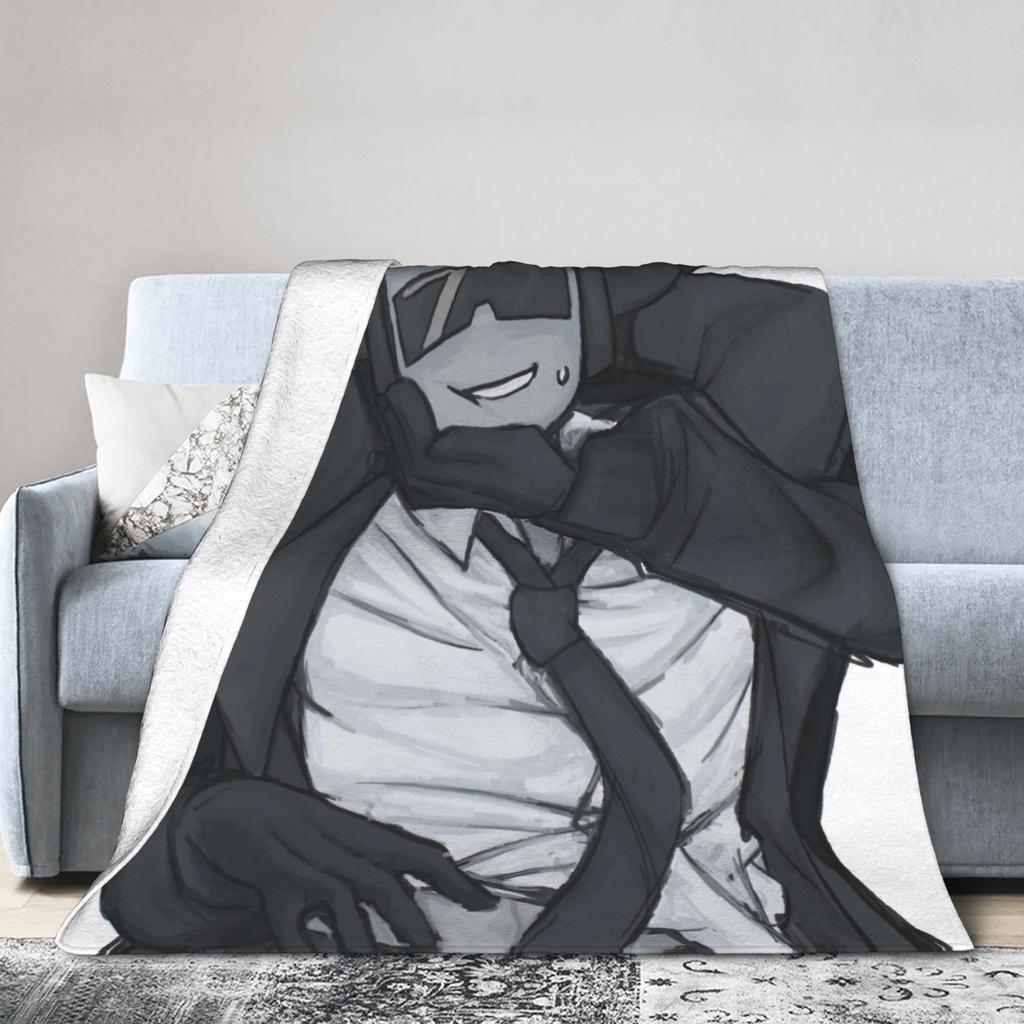 Azuretime & Timeazure Forsaken Blanket Warm Pattern Plush Throw Blanket For Kids Living Room Flannel Bedspread Bed Cover