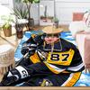 Pittsburgh Hockey Player Crosby Area Rug Suitable for Indoor And Outdoor,Carpets for Homes, Offices, Living Rooms,Home Decor,Christmas Gift