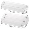 Sturdy and Stable Acrylic Nail Polish Rack Two Layer Perfume Organizer  For Countertop Display