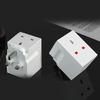 Antiflaming Triple Plug Adaptor 3 Way UK 3 Pin Sockets Multi Plugs Extension