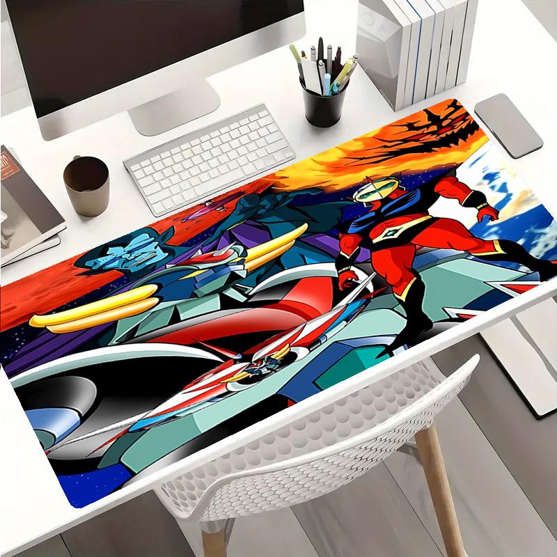 UFO Robo Grendizer Theme Premium Non-slip Mouse Pad with Stitched Edges,Durable Rubber Material,for Desktop & Gaming Great Gifts