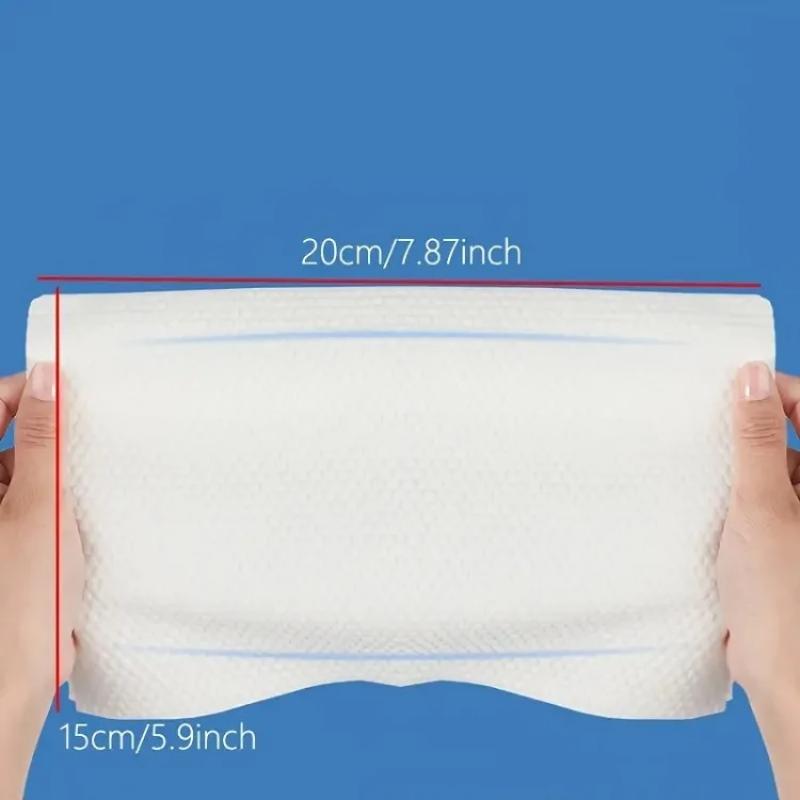50/100Pcs Soft Cotton Towel Disposable Face Towel Towels Bathroom Accessories Dry Rags for Washing and Drying Face Towels