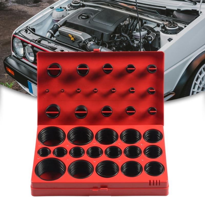 419Pcs Metric O Rings 32 Metric Sizes Universal Rubber Seal O Rings for Faucet Plumbing Hydraulics Hose Sealing Repair