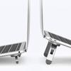 Foldable Laptop Riser Heat Dissipation Invisible Portable Aluminum Alloy Adjustable Laptop Stand For Desk Silver