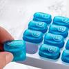 Monatlicher Pillen-Organizer mit herausnehmbarer Taschendose Schnappdeckel Aufbewahrungsbox für den täglichen Gebrauch