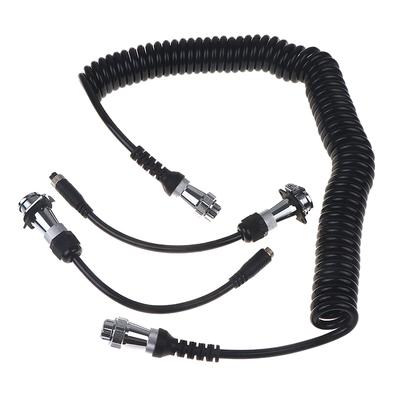 4Pin J6P Jh6 Dedicated Rearview Camera Reverse Image Connection Cable J6 Jiefang Original Vehicle Monitoring Spring Wire