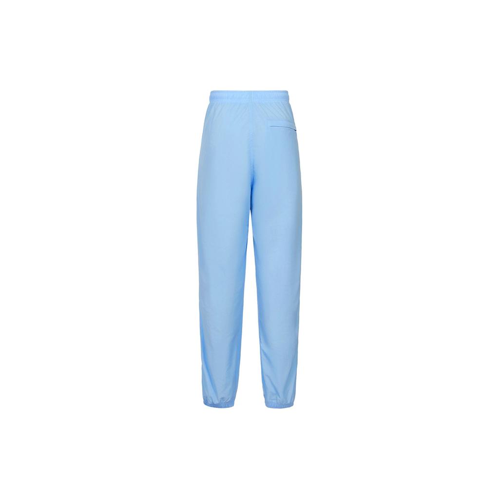 Nike Swoosh Embroidered Vintage Nylon Track Pants Men Bottoms Light-Blue CD6544-436