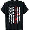 Herr- och damt-shirts NY BEGRÄNSAD Vintage Fiske Kläder Flagga Basfiske Gåva T-shirt Storlek S-3XL