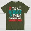 Robot Science Cotton Summer Casual Cool Loose T-Shirt