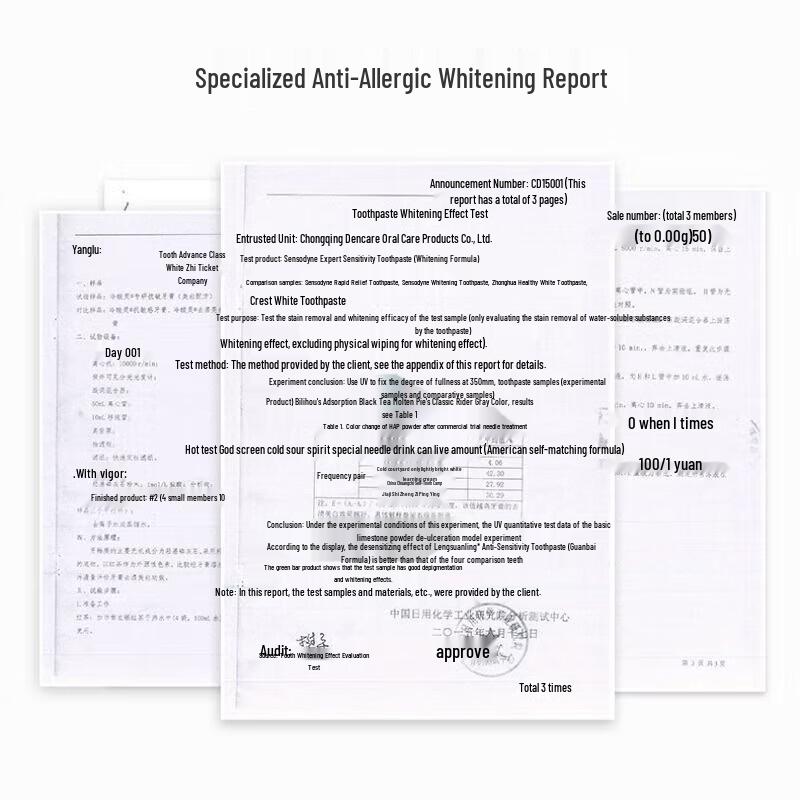 Cold Sensitive Ling Pro Anti-Sensitivity Whitening Toothpaste