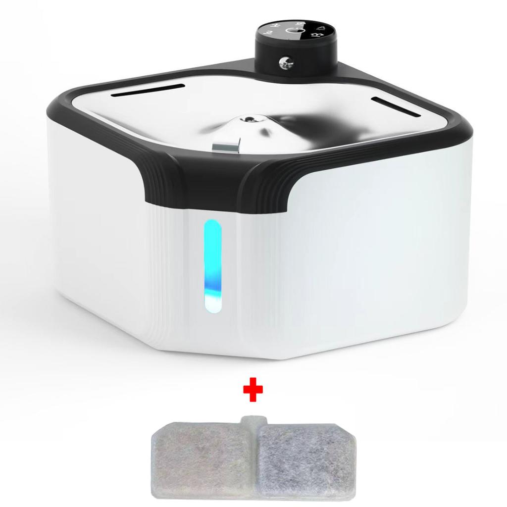 Wireless Automatic Cat Water Fountain 3600mAh 2800ML Pet Water Dispenser For Dog Cat Infrared Sensor Smart Pet Drinkier Fountain