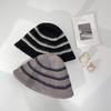 Men's and Women's Daily Bucket Hat Striped Color Block